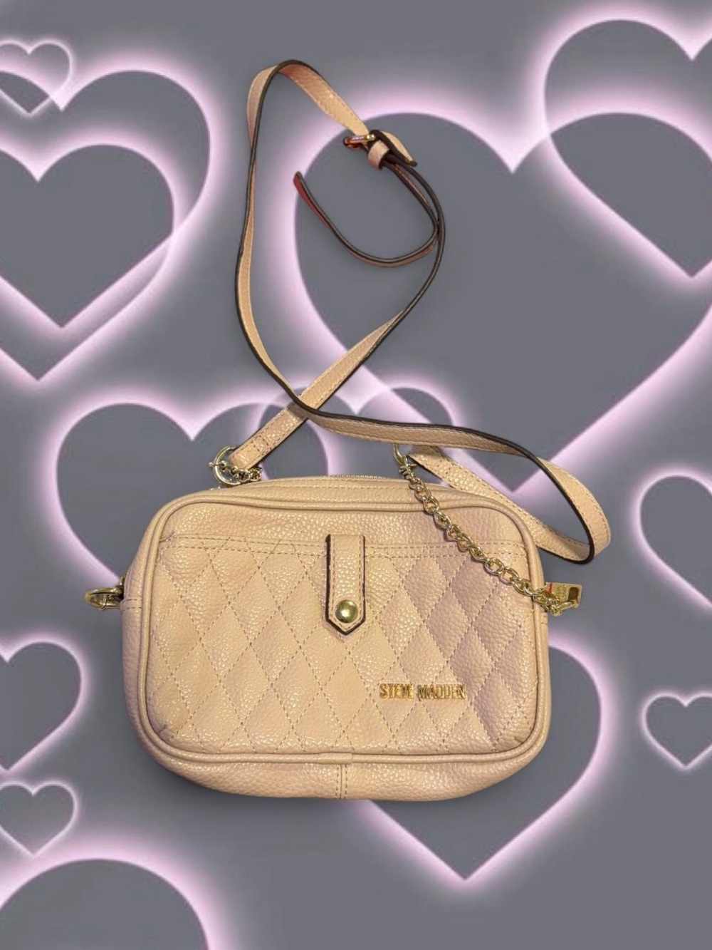 Steve Madden Beige Crossbody Bag✨